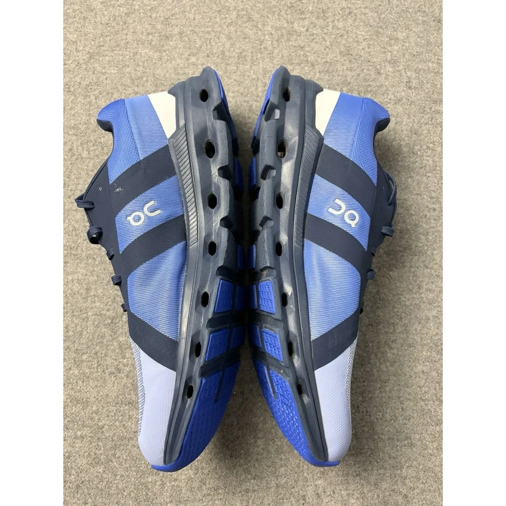 On Running Cloudrunner Mens 13 Running Shoes Blue Grey 46.98238 Low Top Sneakers